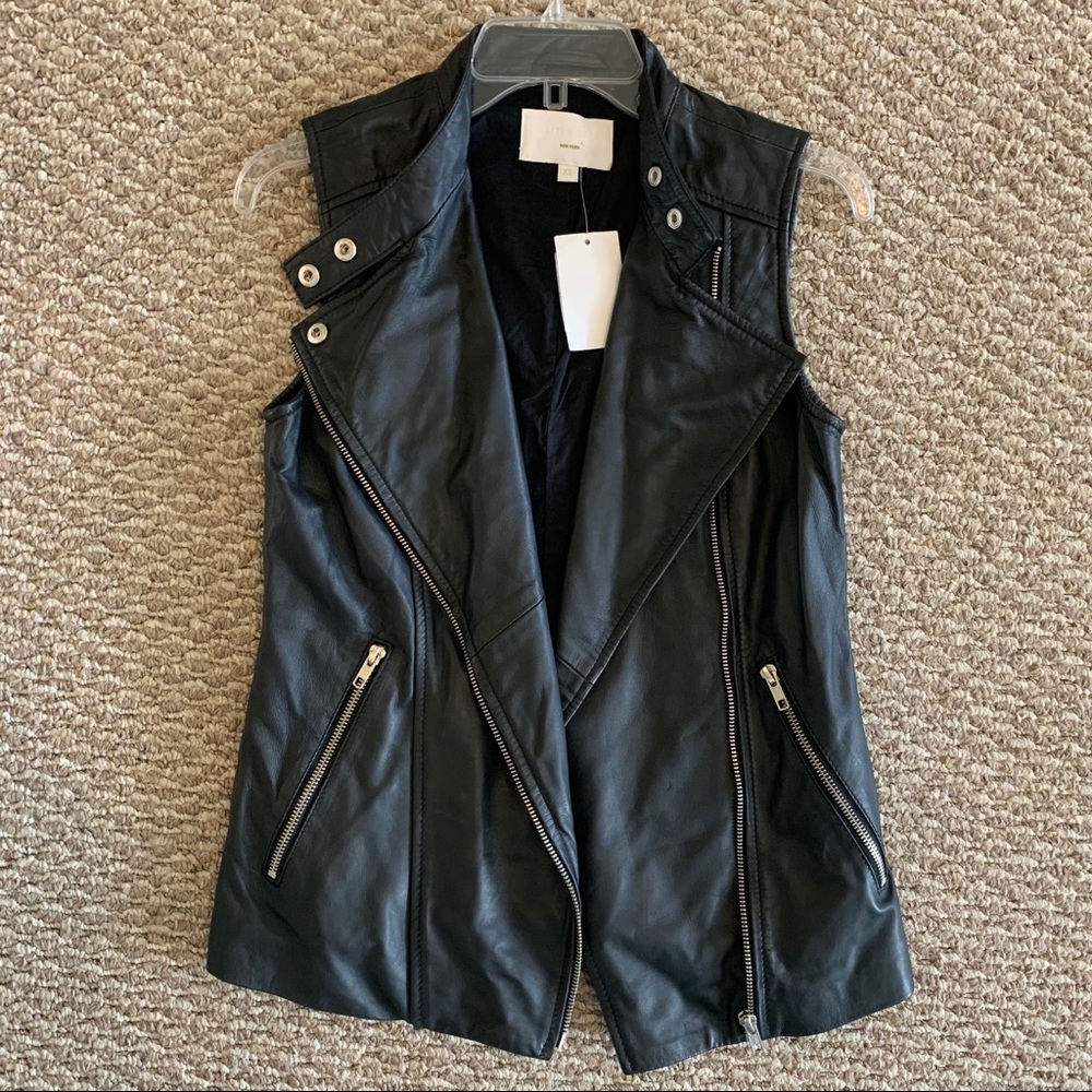 Walter Baker Leather Vest